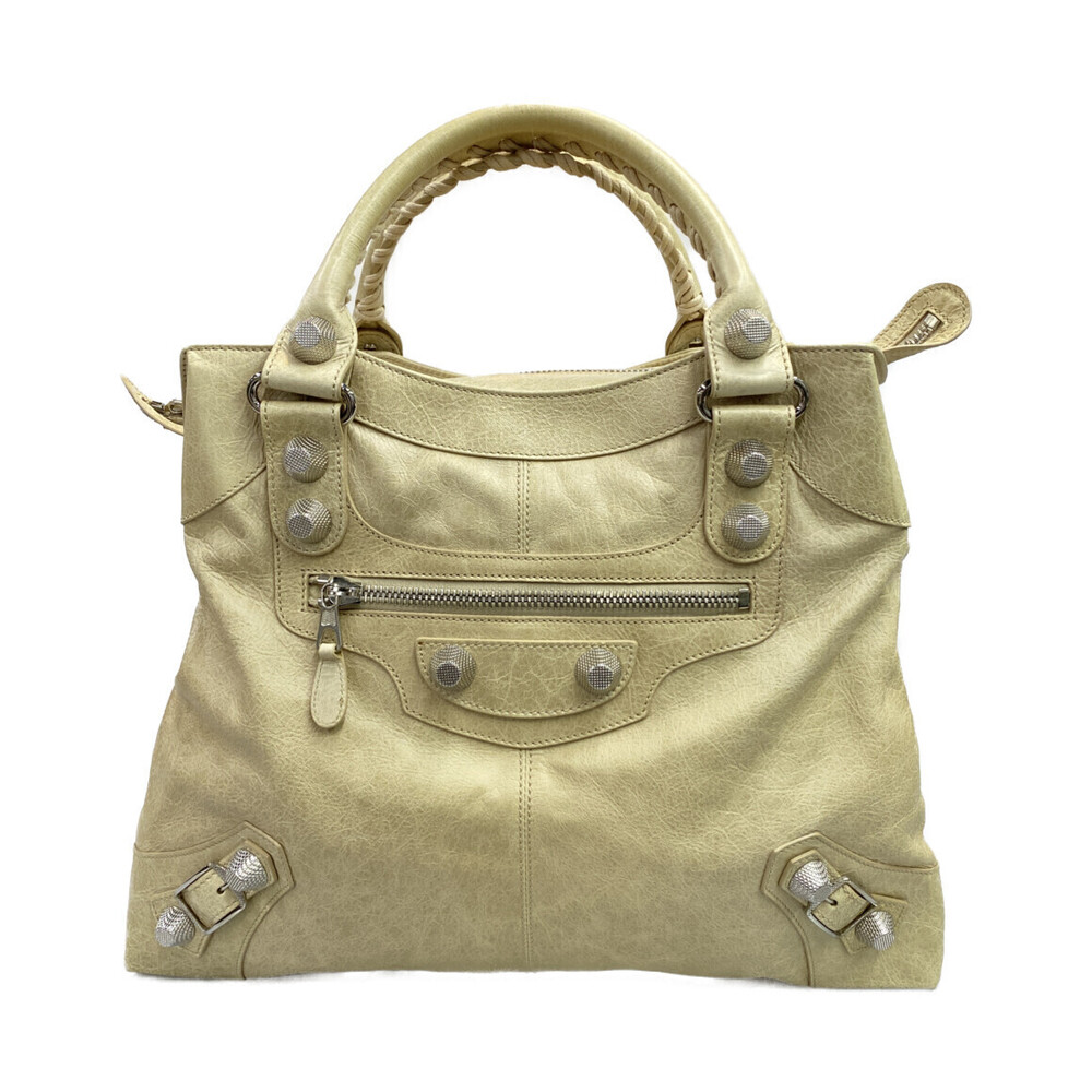 Balenciaga Motocross Giant Brief Bag cream Beige Tan